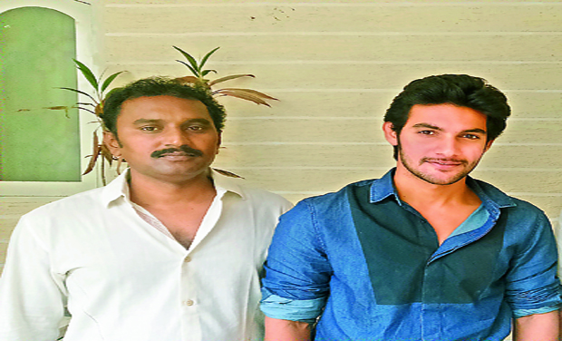 Director Madan (left) with actor Aadi (Photo: DC) Director Madan (left) with actor Aadi (Photo: DC)